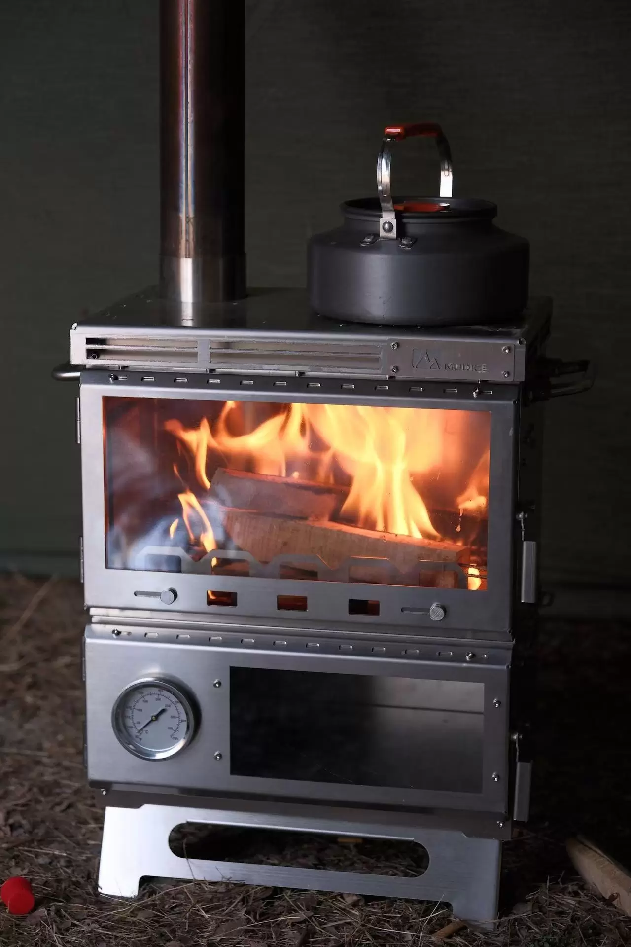 Fogão de acampamento multifuncional tudo em um