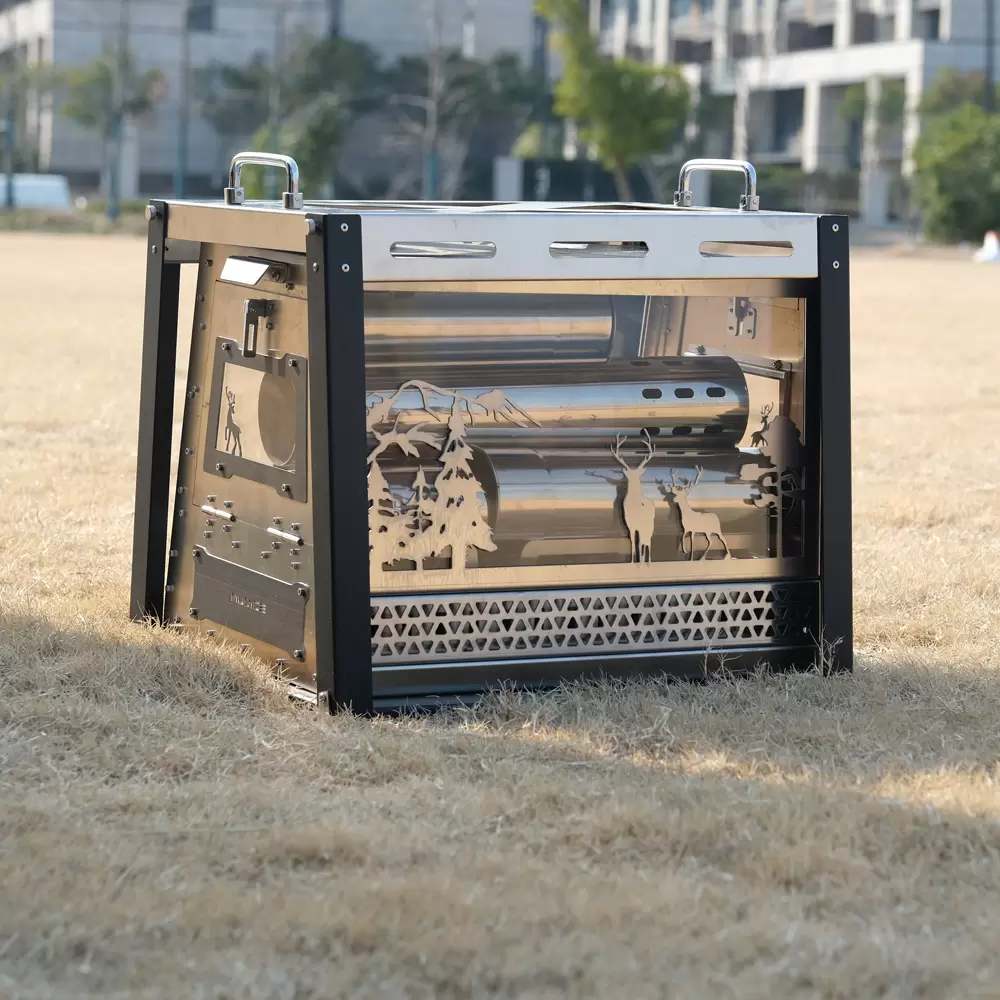 Forno a lenha para exterior Honeycomb Totem
