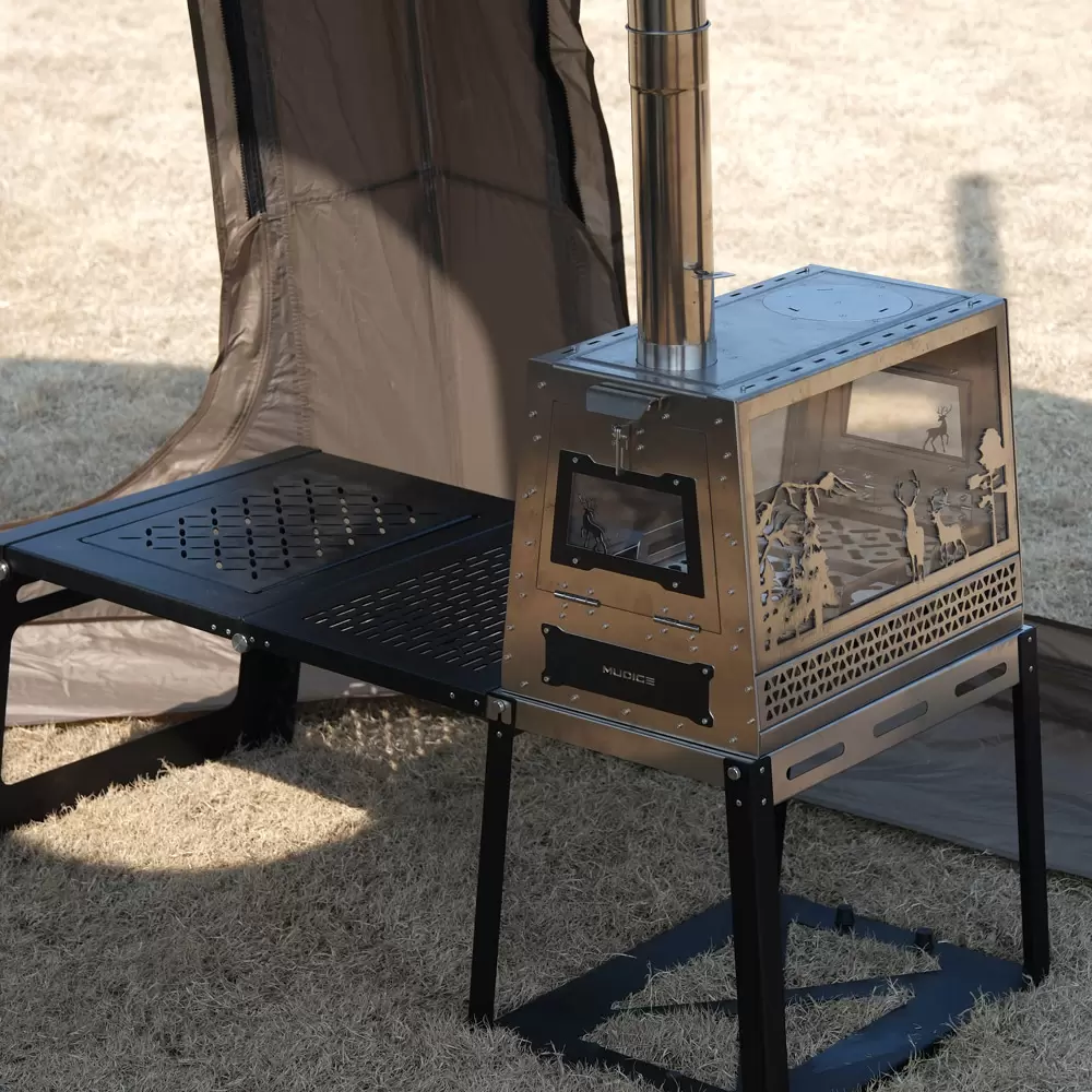 Forno a lenha para exterior Honeycomb Totem