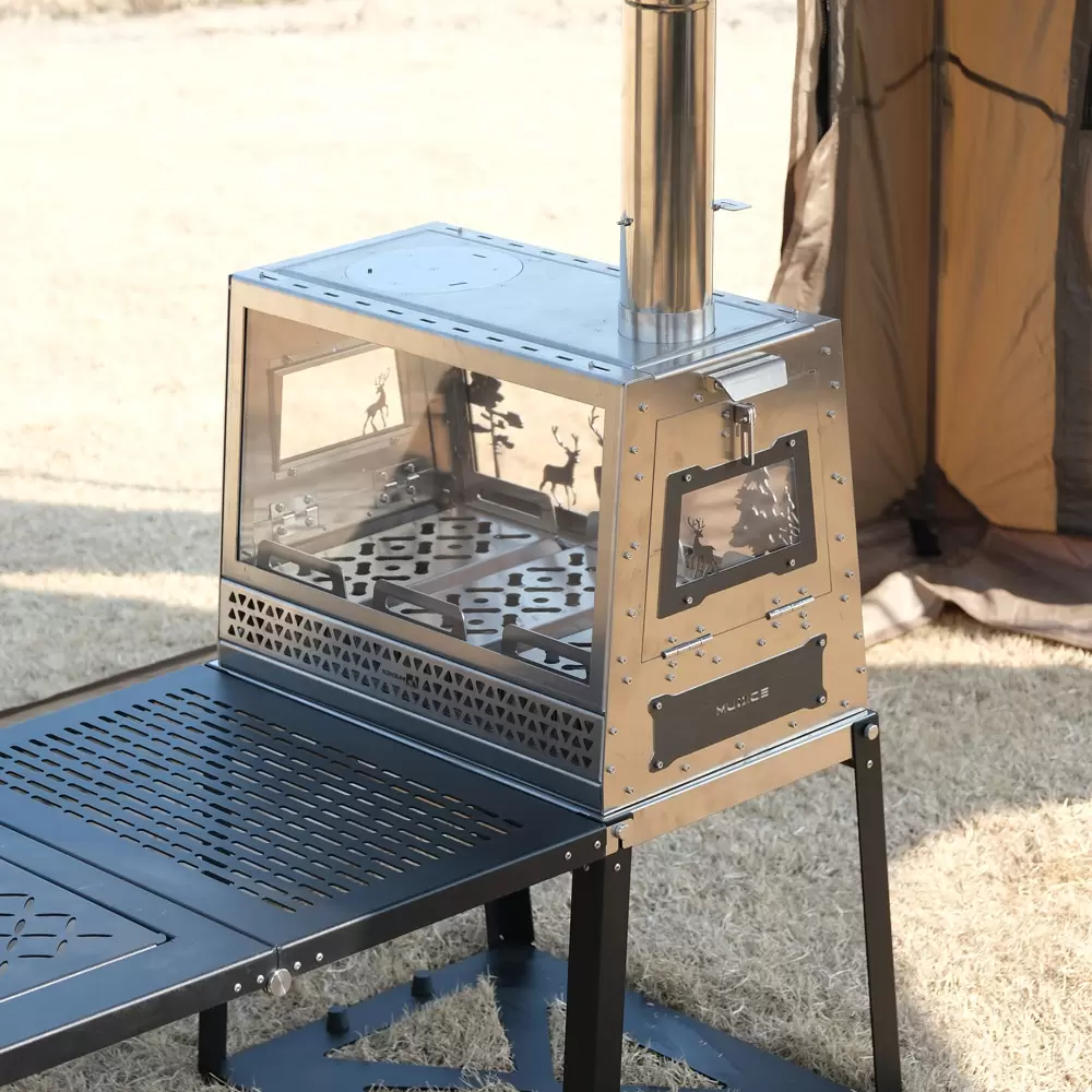 Forno a lenha para exterior Honeycomb Totem