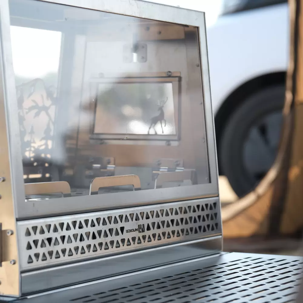Forno a lenha para exterior Honeycomb Totem
