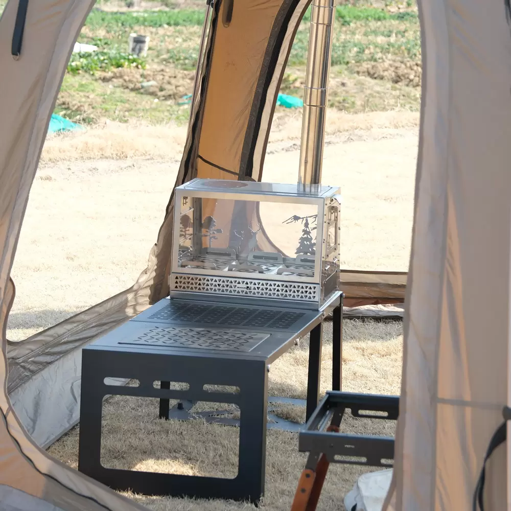 Forno a lenha para exterior Honeycomb Totem