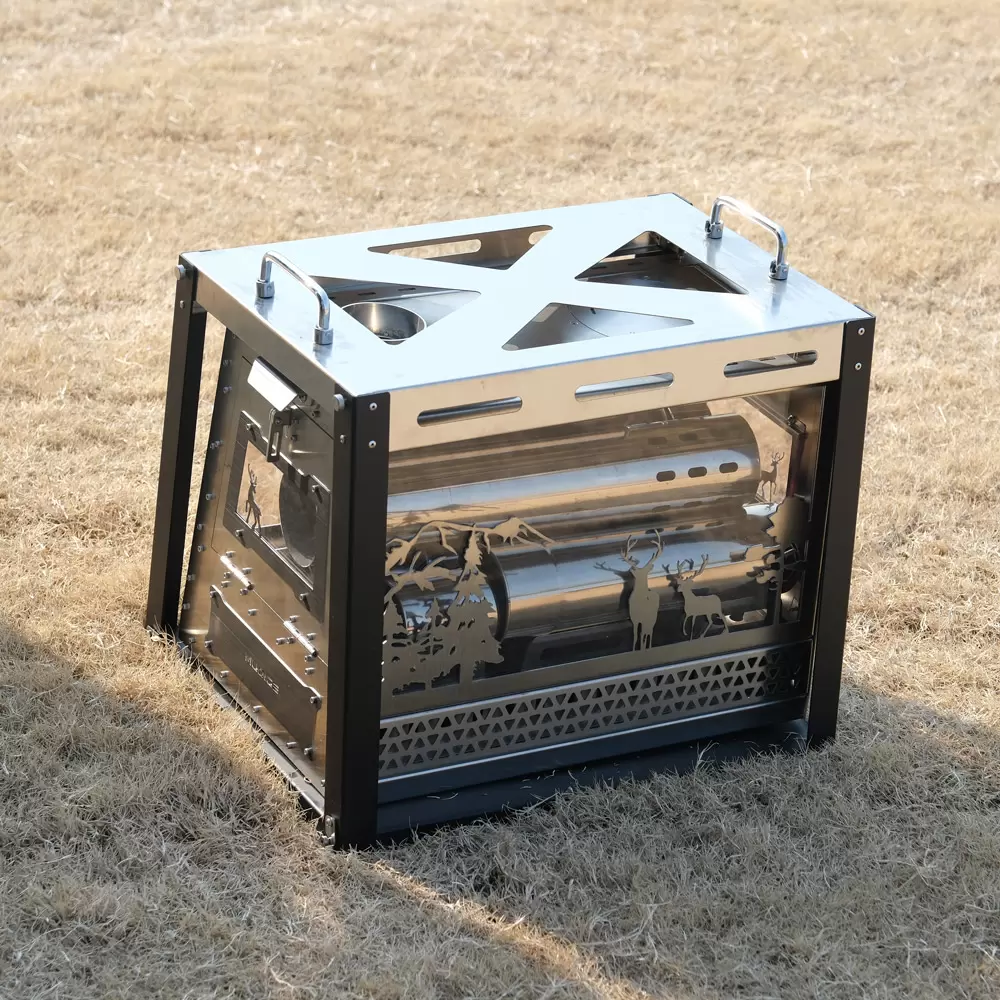 Forno a lenha para exterior Honeycomb Totem