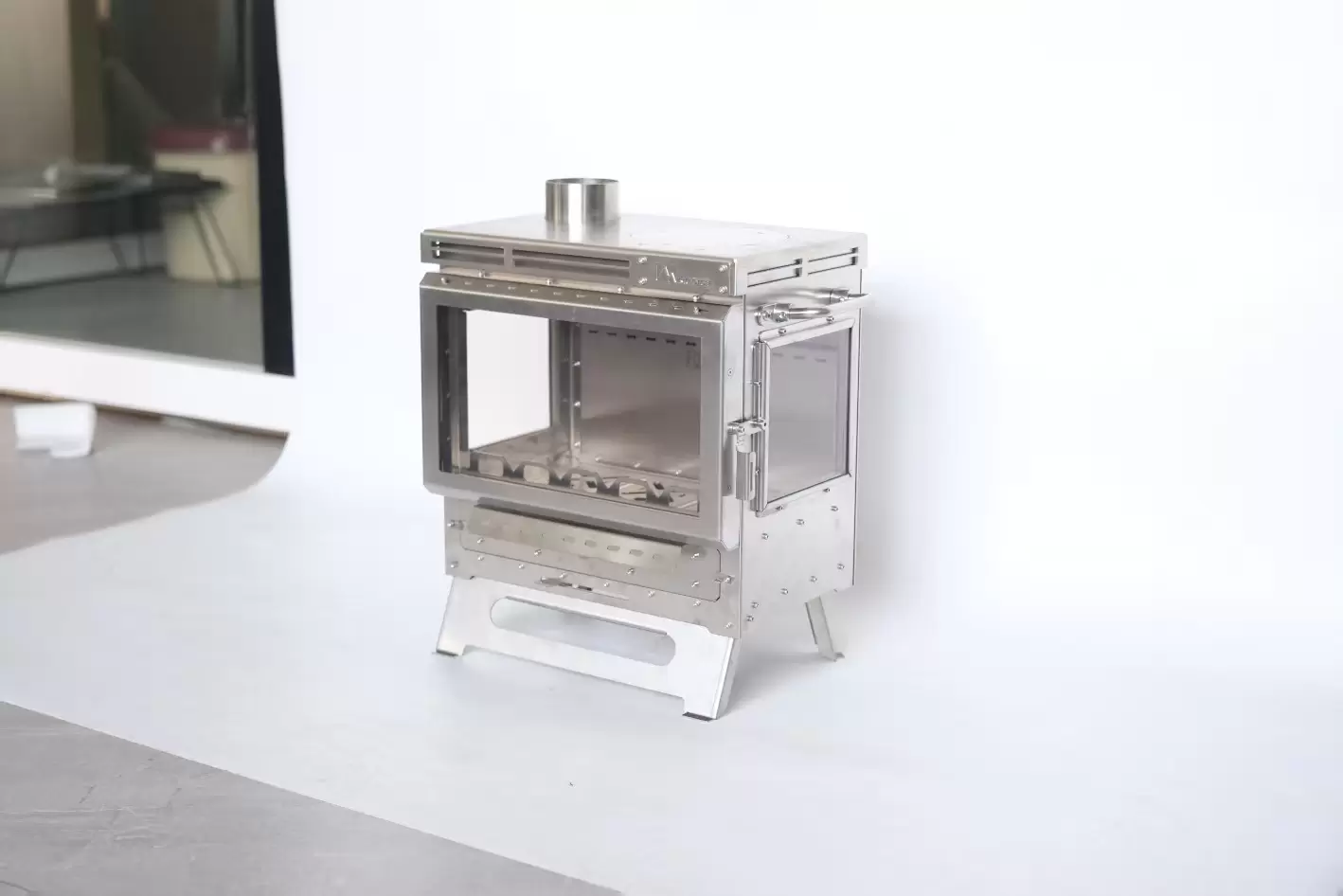 Forno de tenda de queima estática adaptável multicena