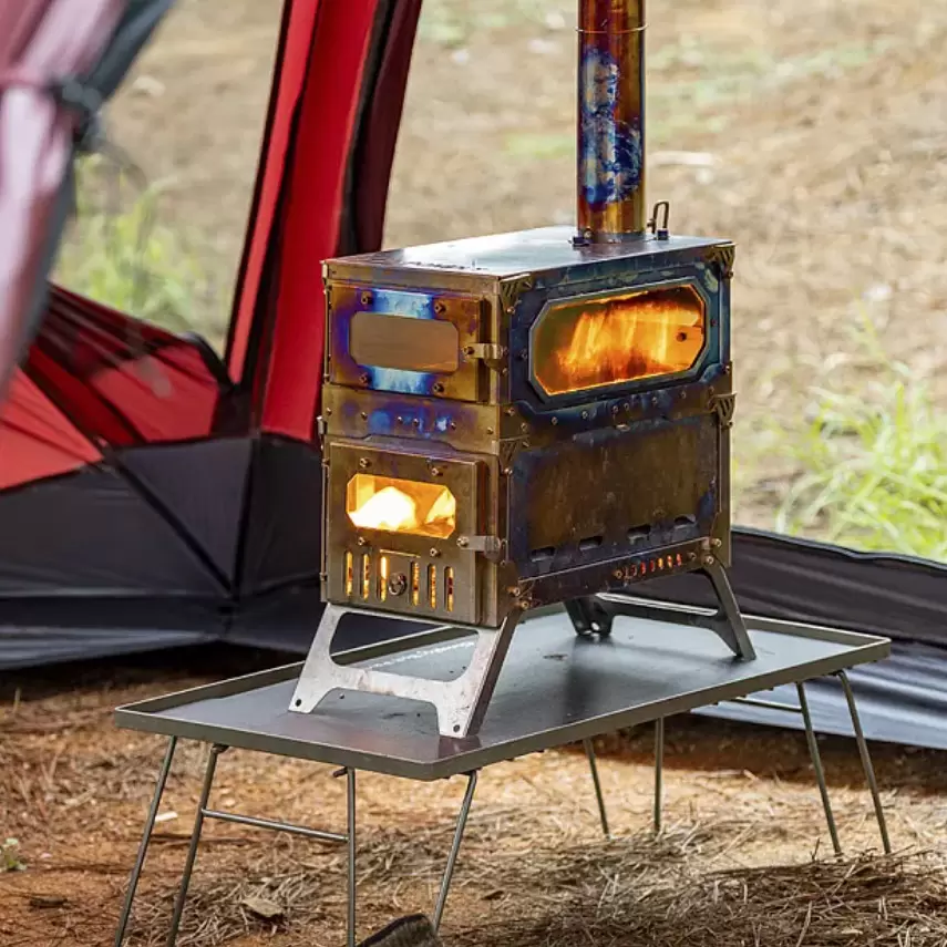 Forno externo multifuncional dobrável ultraleve