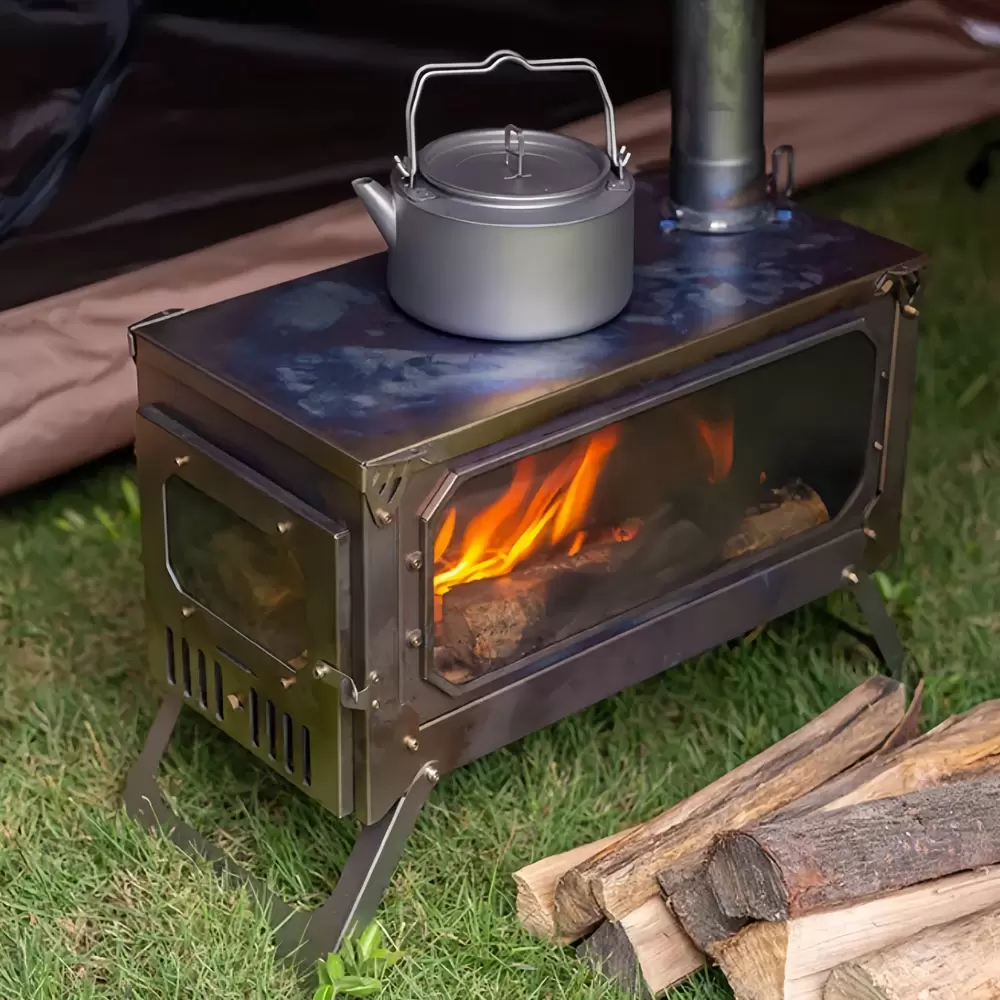 Forno externo multifuncional dobrável ultraleve