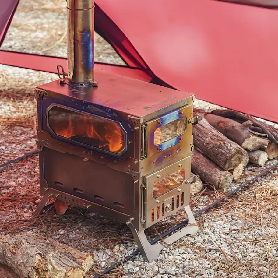 Forno externo multifuncional dobrável ultraleve
