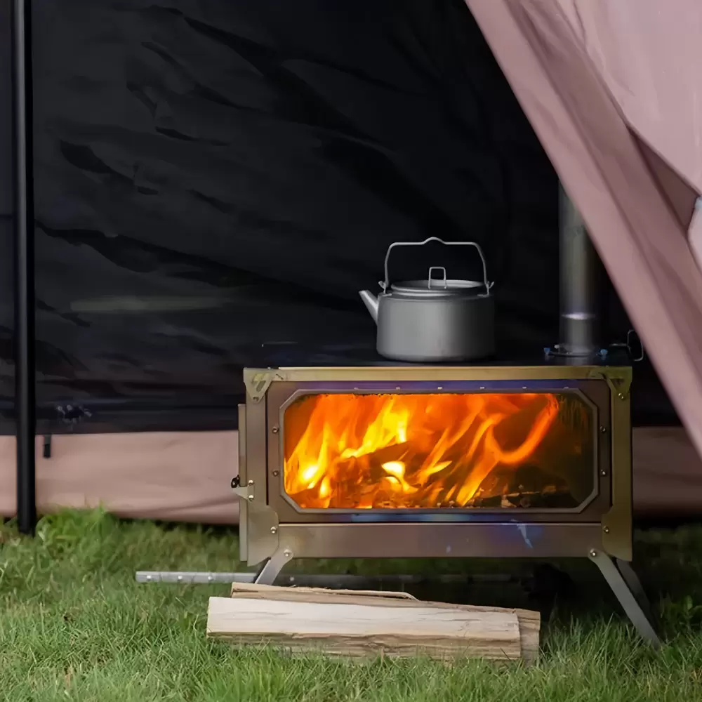 Forno externo multifuncional dobrável ultraleve
