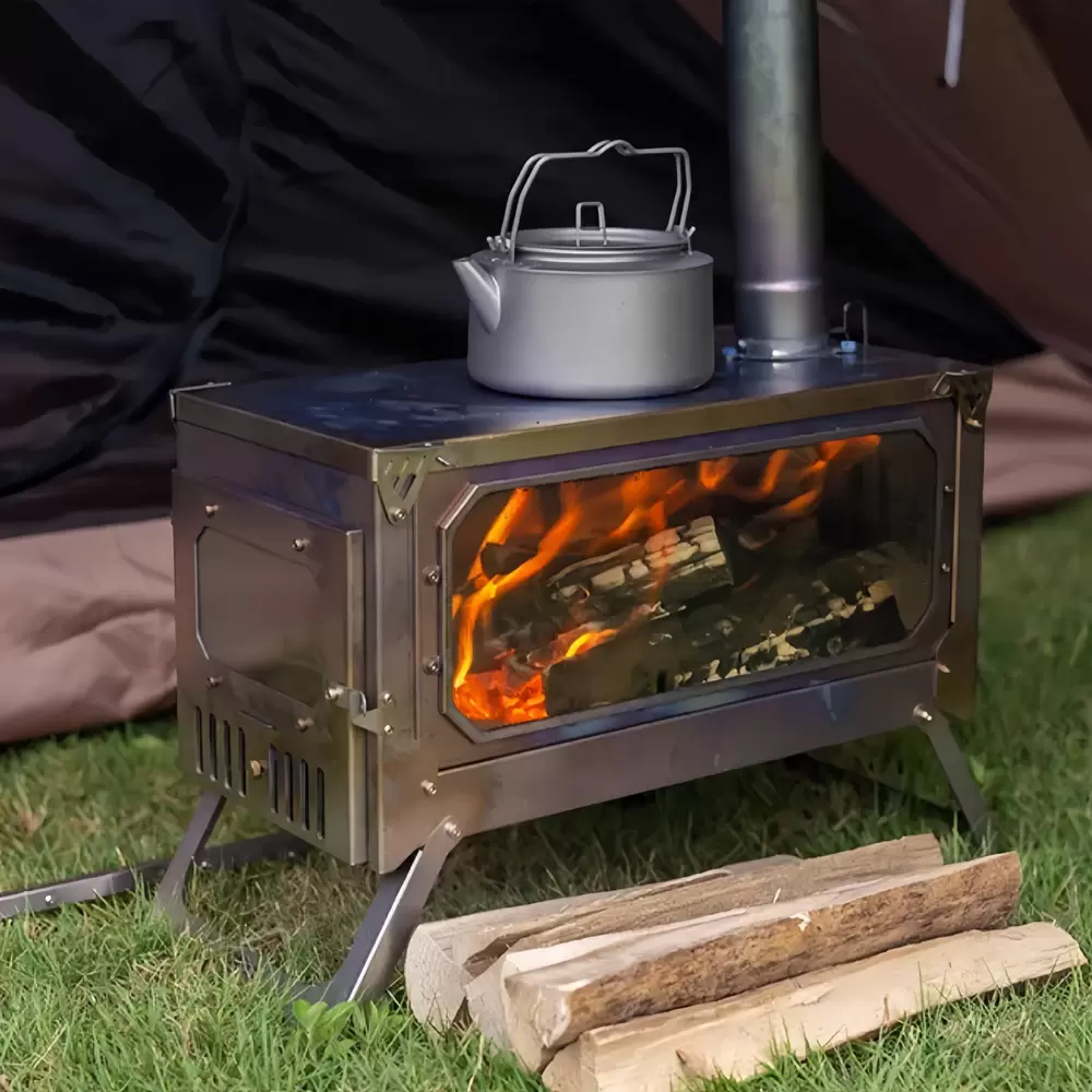 Forno externo multifuncional dobrável ultraleve