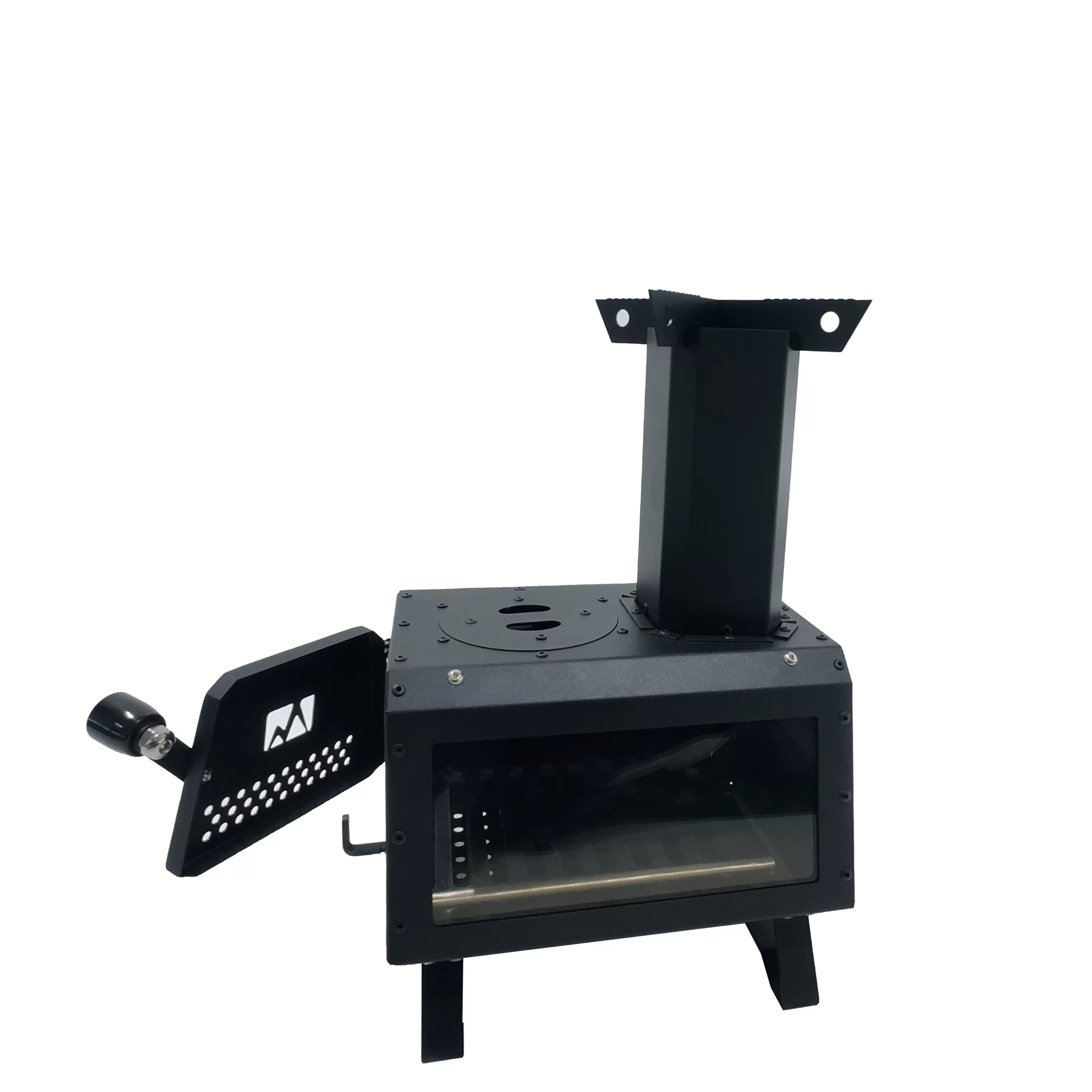 Fogão de mesa Rocket multifuncional e eficiente, sem fumaça
