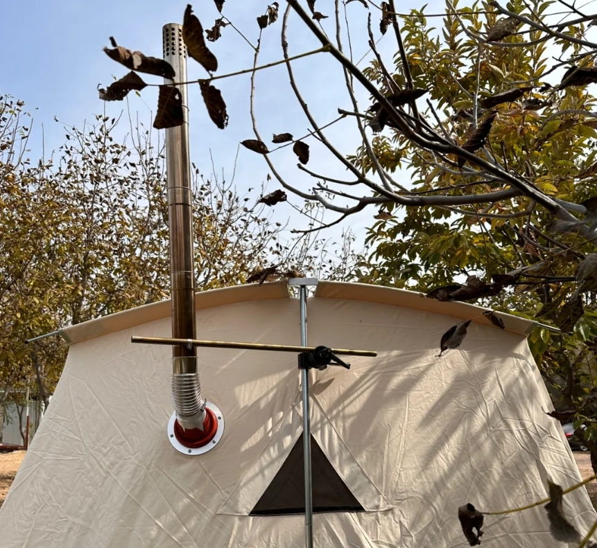 Como instalar um cano de exaustão em um fogão de lona — Guia passo a passo 2025  