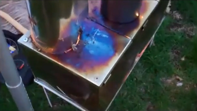 Fogão de tenda dobrável ultraleve com menos de 15 libras