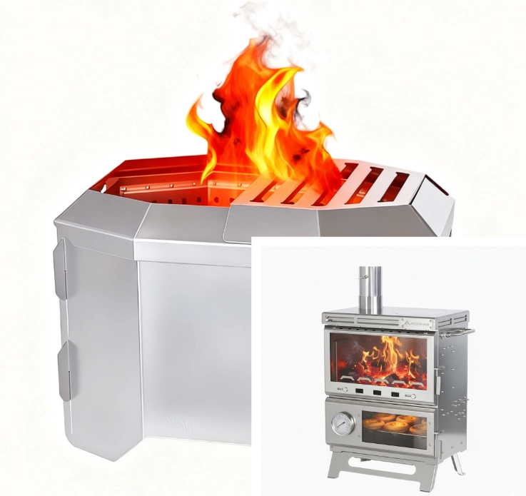 Fogão de barraca de camping vs. fogueira: qual produz mais BTUs? – Teste de laboratório OEM 2025  