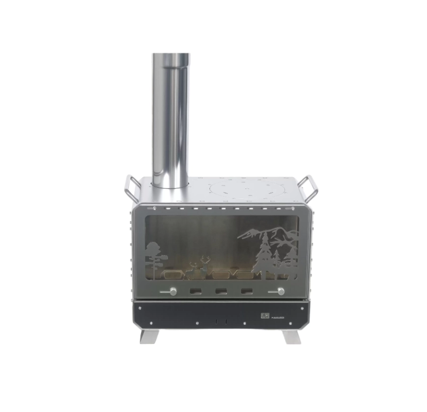 Fog&atilde;o port&aacute;til a lenha para uso interno versus aquecedores tradicionais de camping: teste de desempenho em velocidade de fervura, efici&ecirc;ncia de combust&iacute;vel e seguran&ccedil;a.