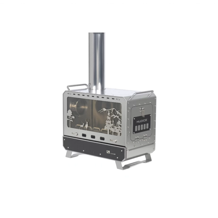 mini fogão a lenha para interiores