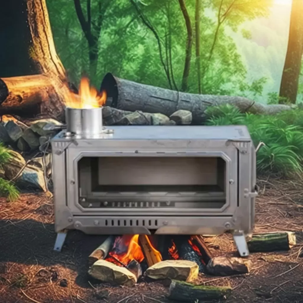 Fabrica&ccedil;&atilde;o personalizada de fog&otilde;es a lenha dobr&aacute;veis ​​para barracas, voltados para o mercado de camping de inverno.