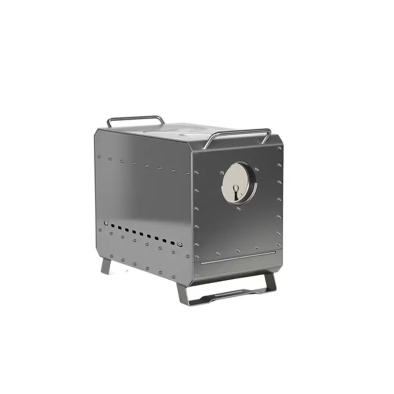 Fog&atilde;o port&aacute;til a lenha para acampamento