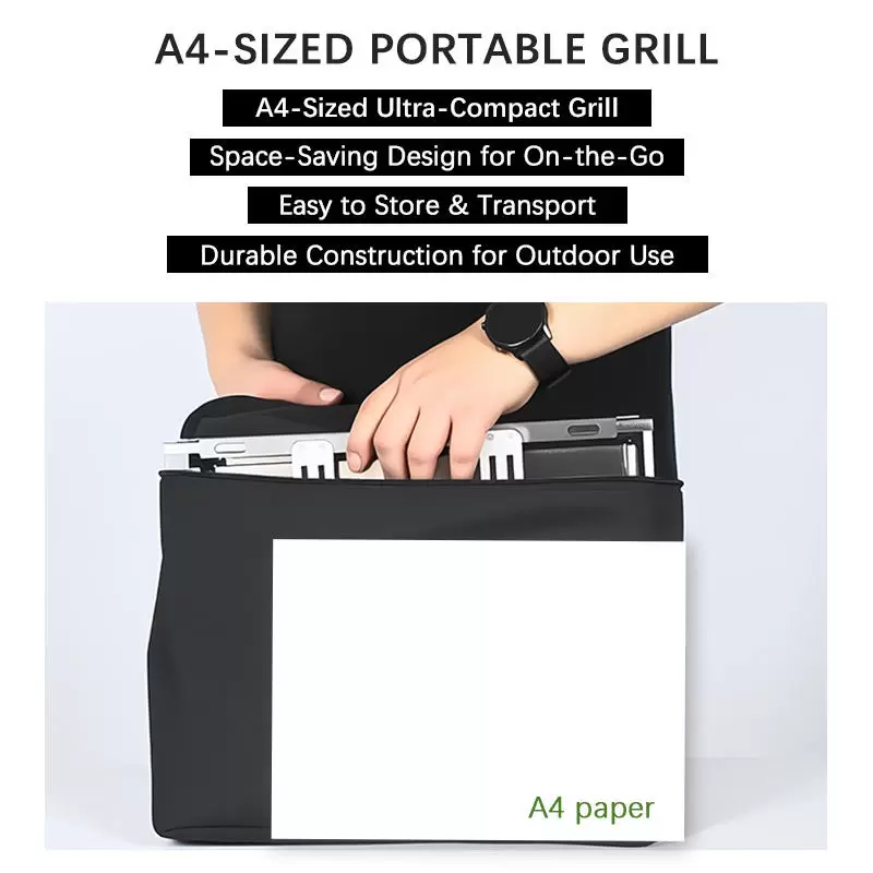 Fabricação de churrasqueiras dobráveis