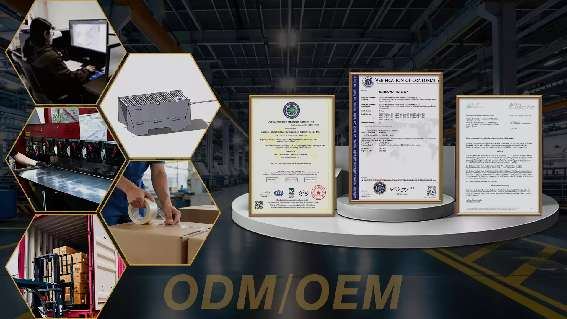 Fabricante de equipamentos para atividades ao ar livre com sede na China