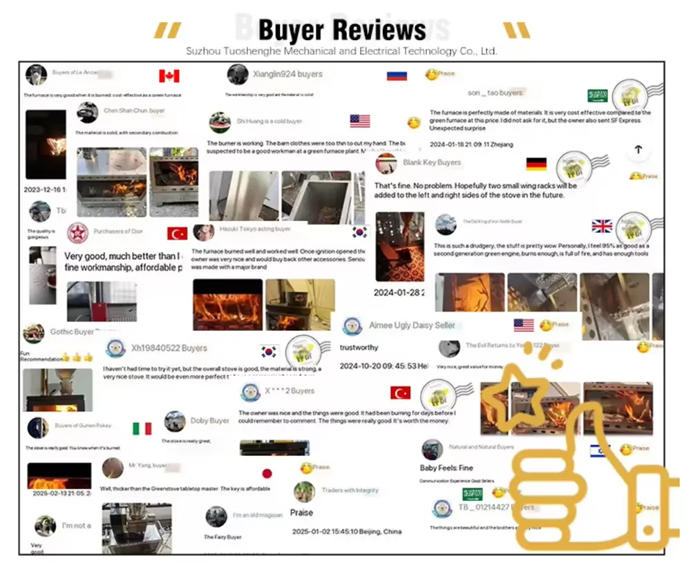 Avaliações de compradores