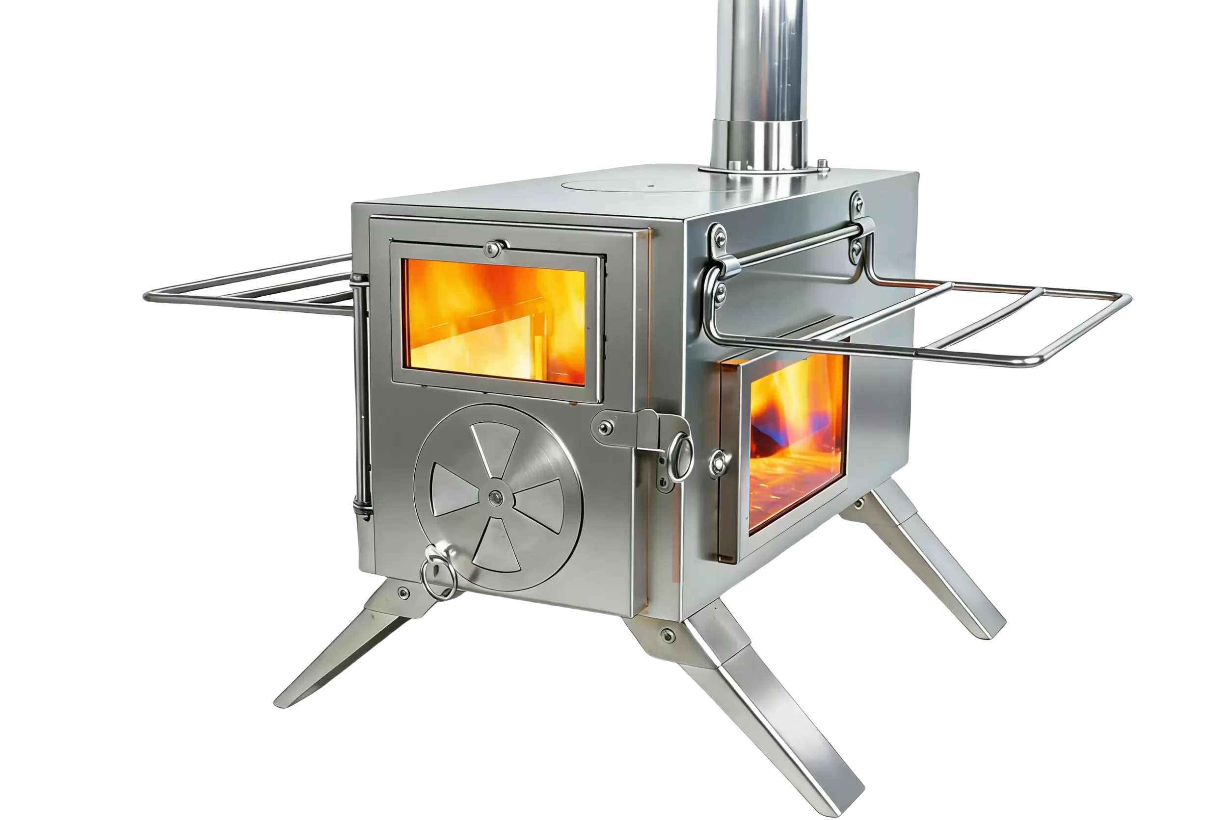 Fogão portátil a lenha para camping ODM