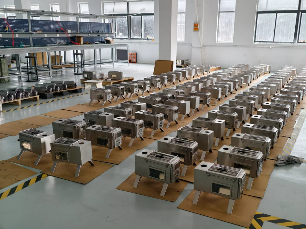 Fogão portátil a lenha para camping ODM/OEM Fogão portátil a lenha para camping ODM/OEM