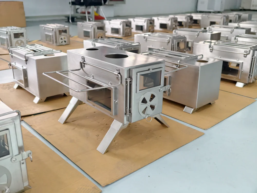 Fogão portátil a lenha para camping ODM/OEM Fogão portátil a lenha para camping ODM/OEM