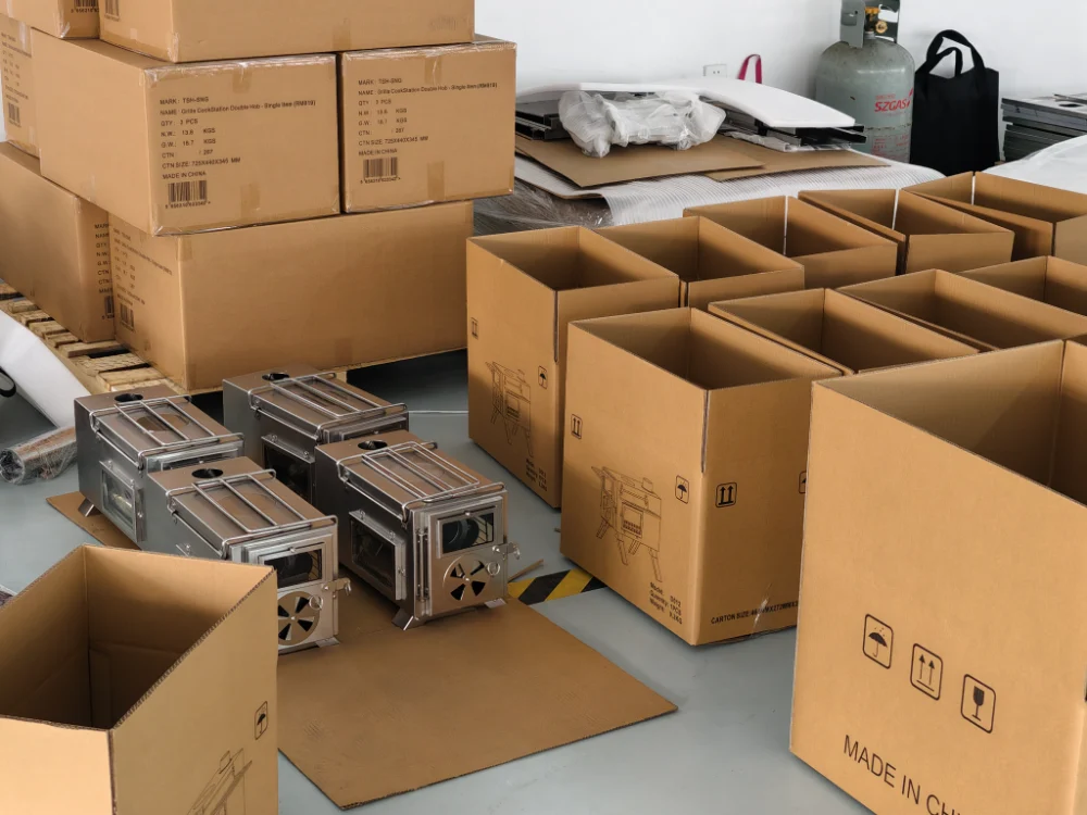 Fogão portátil a lenha para camping ODM/OEM Fogão portátil a lenha para camping ODM/OEM