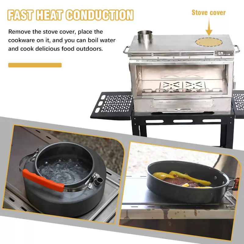 Fogão para tendas aquecidas ODM/OEM completo